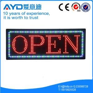 Hidly Rectangle The USA LED Open Sign Box
