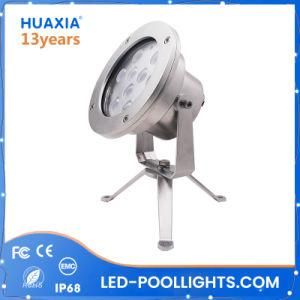 316 Stainless Steel High Quality 27W IP68 LED Underwater Spot Light