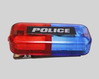 Wo Sides LED Flashing Warning Traffic Police Shoulder LED Lights