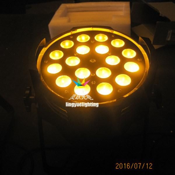 DJ Disco Stage Effect Light 18X18W Zoom 6in1 RGBWA UV LED PAR