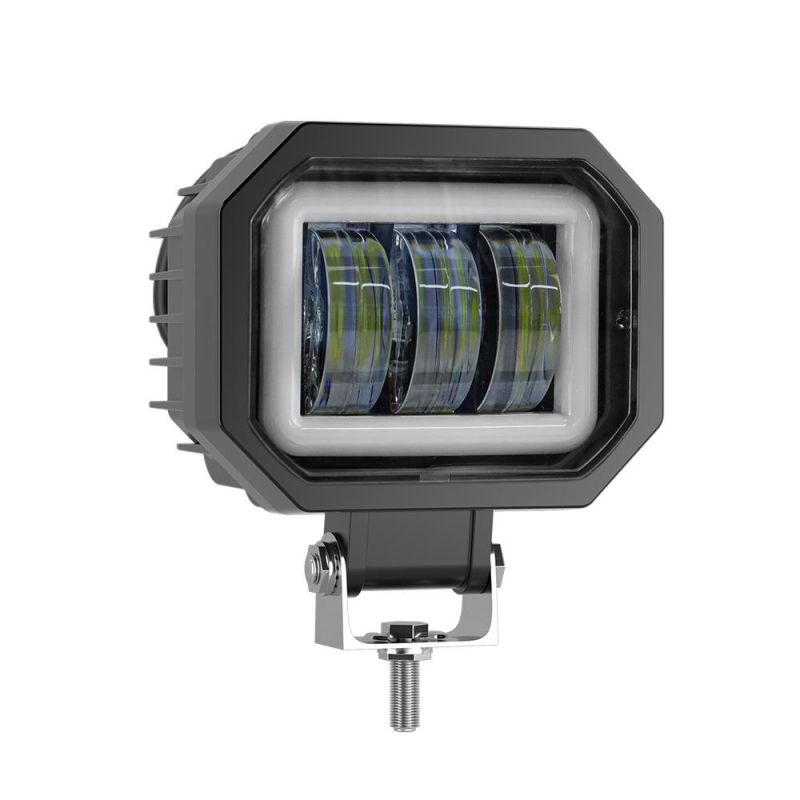 Dxz Angel Eyes 7D 30W CREE COB Spot Light Car Accessories Automotive Parts Offroad Boat LED Work Light