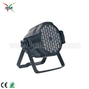 High Quality LED PAR 54X3w RGBW PAR Projector Stage LED Flat Light