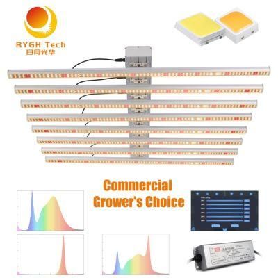 Vertical System Hydroponics Medical Plant Lamp 800W LED Grow Bar Light