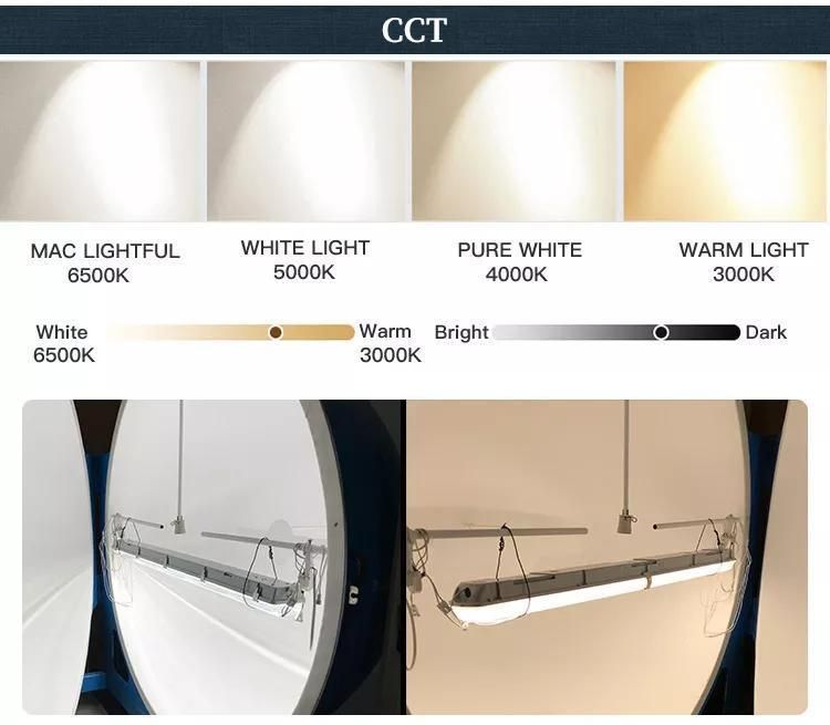 LED High Bay Light 3000-6500K Surface Mount Suspension Available Indoors/Outdoors LED Tri-Proof Lamp