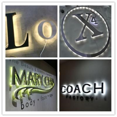 Stainless Steel 3D Signs LED Letter Advertising Metal Sign Letter