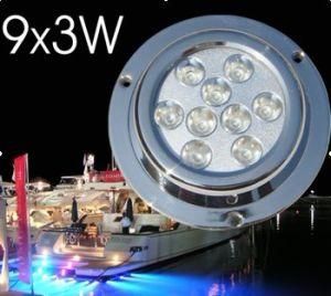 LED Underwater Marine Lamp (9X3W), LED Yacht Light