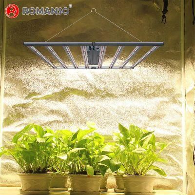 Romanso LED Grow Light ETL RoHS IP65 Waterproof 600W 630W 720W 800W 1000W 1200W 2000W LED Plants Grow Light Spectrum