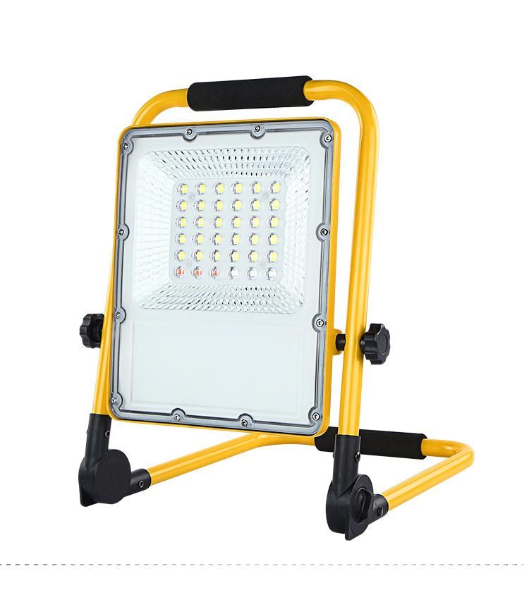 Fixable Base Slimline 30W 50W 60W 100W LED Work Light Folding String Super Bright Multifunctional Portable Mechanic