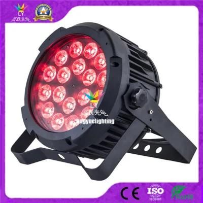 RGBWA+UV IP65 PAR LED 18X18W Outdoor Stage Light