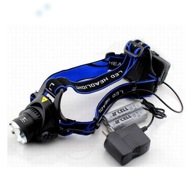 Aluminum Telescopic Xml T6 LED High Power Headlamp