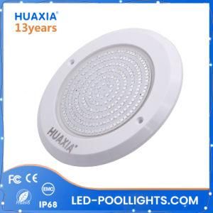 Resin Filled Fiberglass Underwater LED Swimming Pool Light for Concrete/Liner/Vinyl Pool