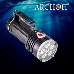 Archon 5000lumens Waterproof 200 Meters Diving Flashlight with Ce&RoHS