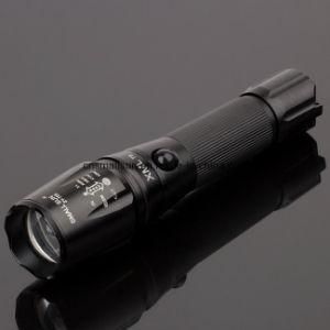 Telescopic Focusing LED Flashlight with Li-ion Battery