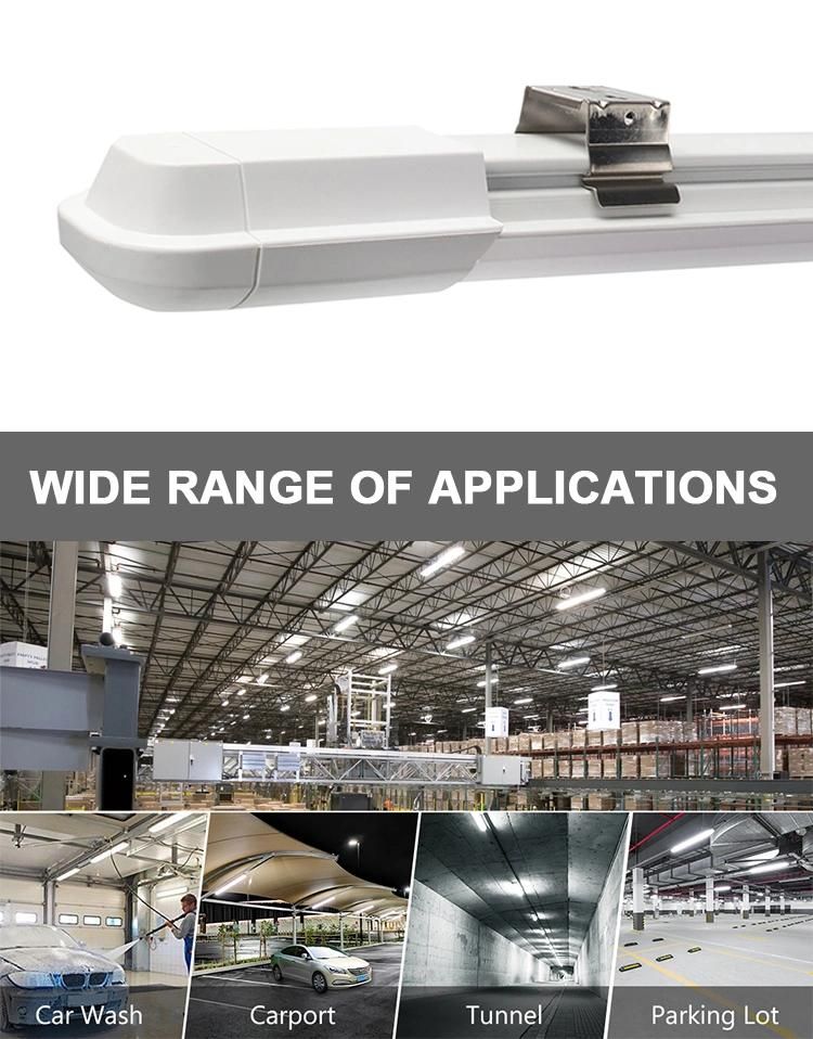 Moisture-Proof LED Light with Microwave Sensor for Warehouse Light