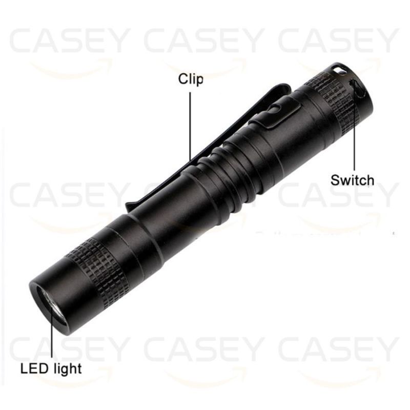 Aluminium 3W CREE LED Dry Battery Pen Light with Strong Magnet