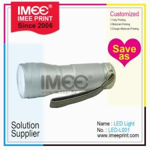Imee Print Custom Logo Size Color Outdoor Hiking Biking Night Lighting Hand Strap Wholesale Light LED Flashlights