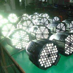 54PCS 3W Cool White LED PAR Can Stage Light 4500-7000k (FY-007A)