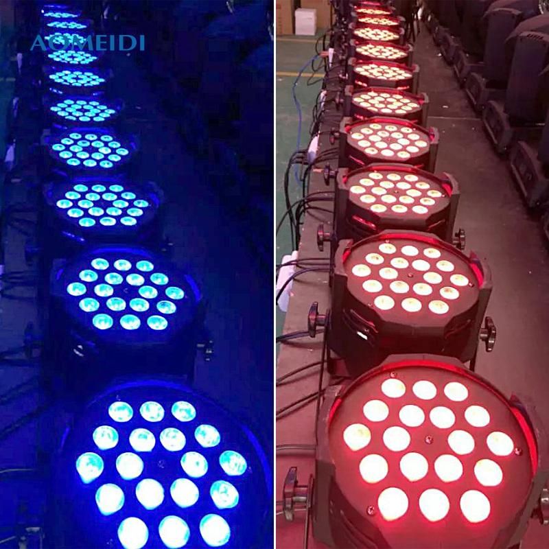 Super Bright 18X10W RGBW 4in1 Indoor LED PAR Can Light for Theater