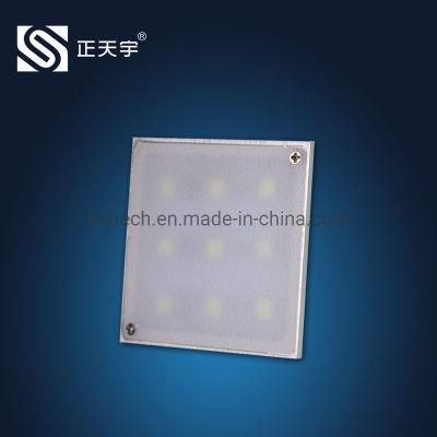 Ultra-Thin Surface Mounted Square LED Under Cabinet Lighting for Kitchen Cabinet/Under Counter/Book Case Lighting