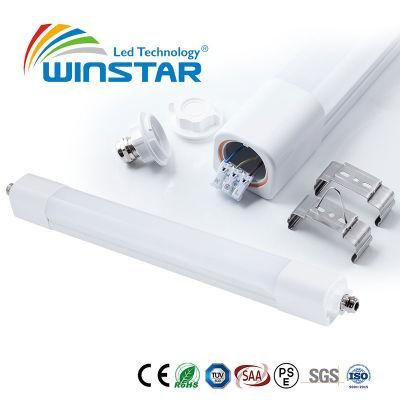 LED Tri Proof Light IP66 Linkable 170LMW LED Linear Light/ Batten 18W 36W 56W