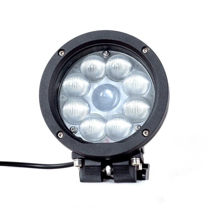 12 24V 6000K IP68 45W LED Offroad Work Light with 4D Lens