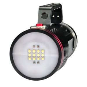 Underwater 100 Meters LED Dive Lights Wide Beam Angle 120 Degree