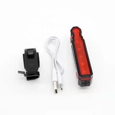 Durable ABS Plastic Material Bicycle Rear Light Bright Laser Light