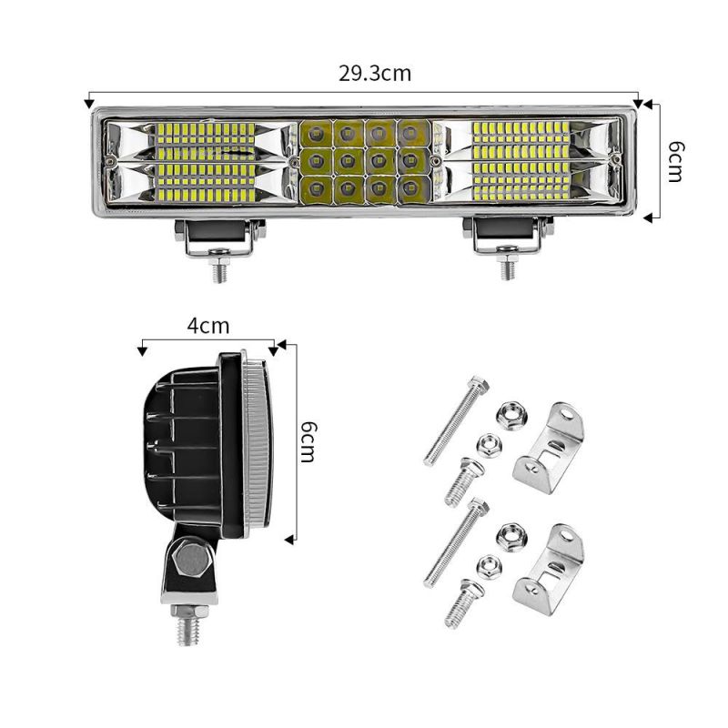 Dxz 12inch 60LED Combo Beam LED Light Bar Car Work Light for Car Tractor Boat off Road 4WD 4X4 Truck SUV ATV Driving