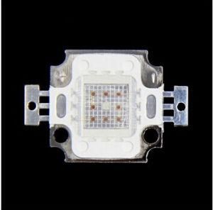 Factory Wholesale Price 10W Integrated COB LED Grow Light Chip Red 660nm, Blue 450-460nm Epileds Chip, 2 Years Warranty