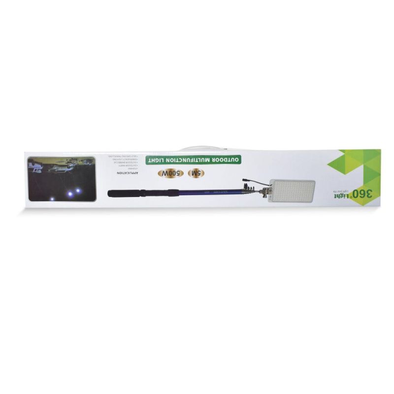 360 LED Light Snara Light Telescopic Pole Outdoor Multifunctional Lamp Fishing Rod LED Camping Light