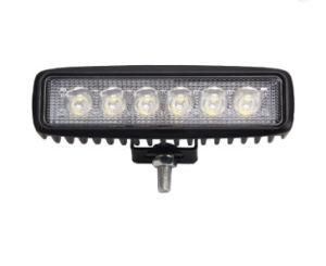 18W LED Work Light 12V 24V LED Driving Work Light for Cars