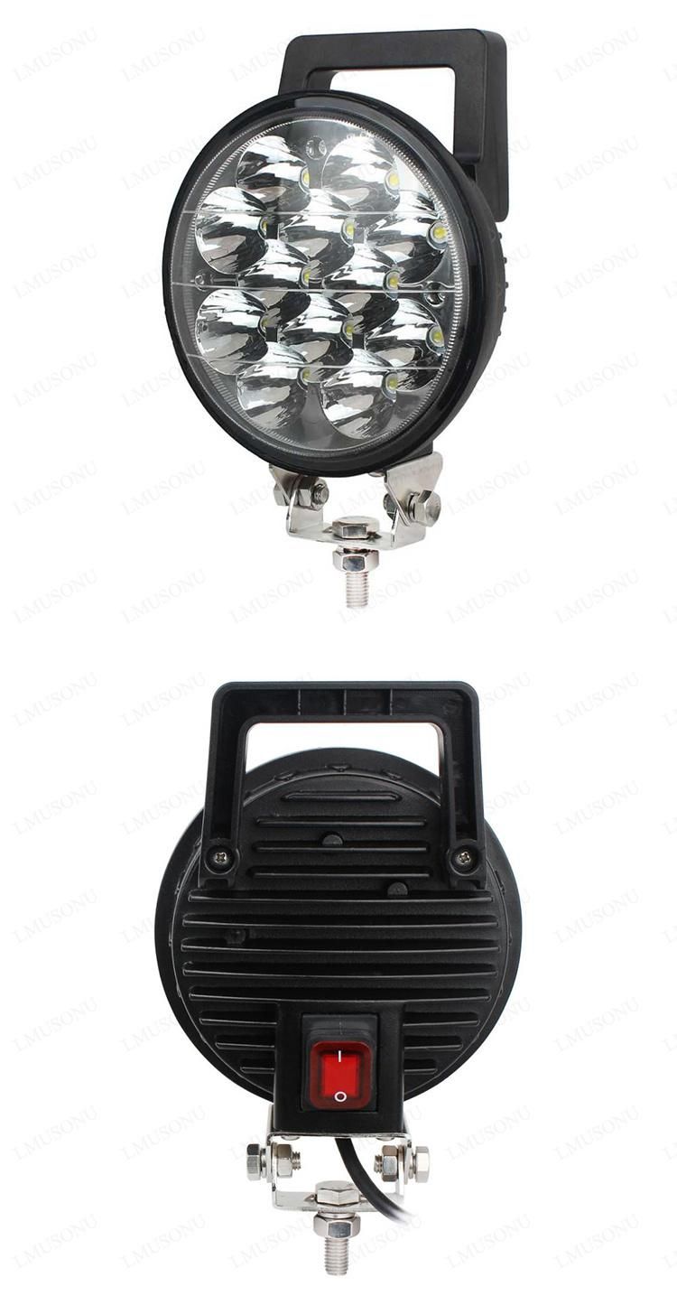 Function Portable 6 Inch 36W 12V LED Work Lights with Switch