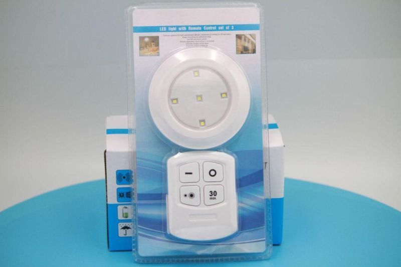 LED Cabinet Light Remote Control Night Light COB Touch Switch Wardrobe Light