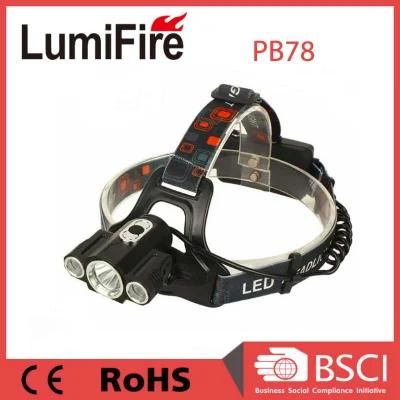 High Power 10W T6 LED Headlight with Bicycle Light Function