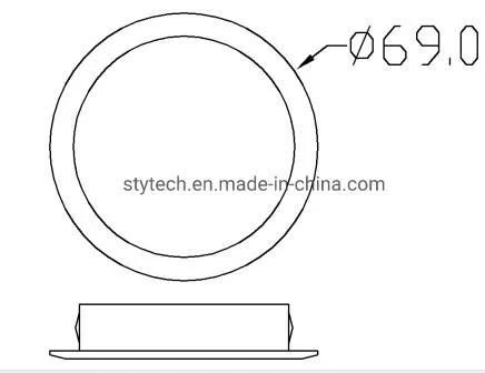 Dimmable DC 12V LED Puck Round Lighting for Furniture/Cabinet/Wardrobe