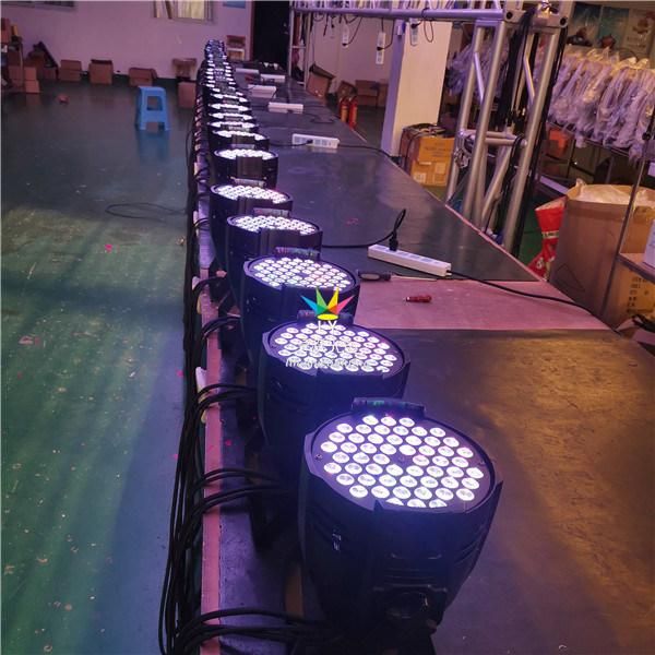 54X3w DMX RGB 3in1 LED PAR Can Light