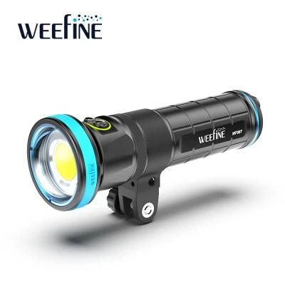 Innovative Patent Ring Battery Indicator High-Ned Dive Scuba Light for Underwater Application