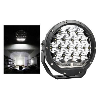 1400m 192W DRL off Road 4X4 Super Bright LED Spotlight High Power 7&quot; 9&quot; Inch Car Offroad Round Car LED Work Light