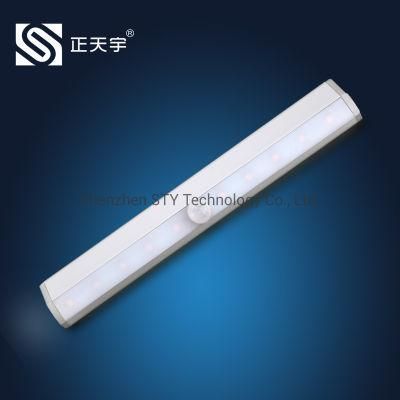 Portable Rechargeable Battery LED Motion Sensor Outdoor Night Emergency Light / Under Cabinet Light