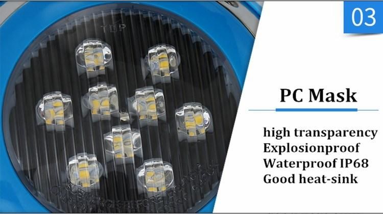 Factory Underwater Swimming Pool LED 12V Light with Remote Control