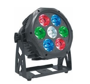 Indoor Mini 7X10W 4in1 LED PAR Light for Stage Lighting