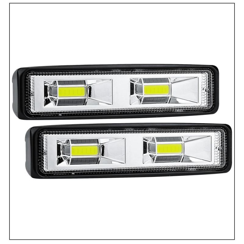 Dxz LED Work Light Bar 6 Inch COB 48W White Waterproof Fog Lamp for Driving Offroad Boat Car Tractor Truck 4X4 SUV