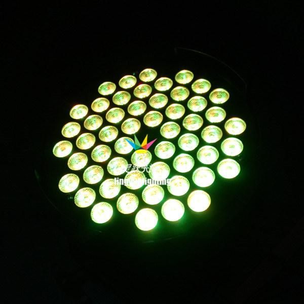 Ce RoHS DMX 54X3w RGB Stage LED PAR Light for Night Club