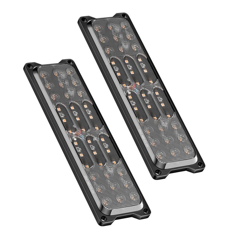 Dxz New Lamp LED Waterproof Light Bar Trailer Tail Lights Kit Strobe Flashing DRL Flow Turn Signal Lamp for Car Truck SUV Van