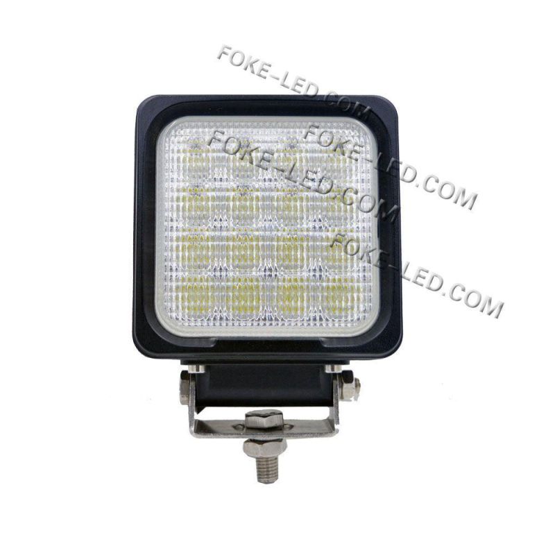 EMC Approved IP68 Waterproof 12V 4 Inch Square 48W LED Mining Work Lights