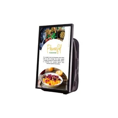 21.5 Inch LCD Digital Signage Human Walking Advertising Billboard Backpack