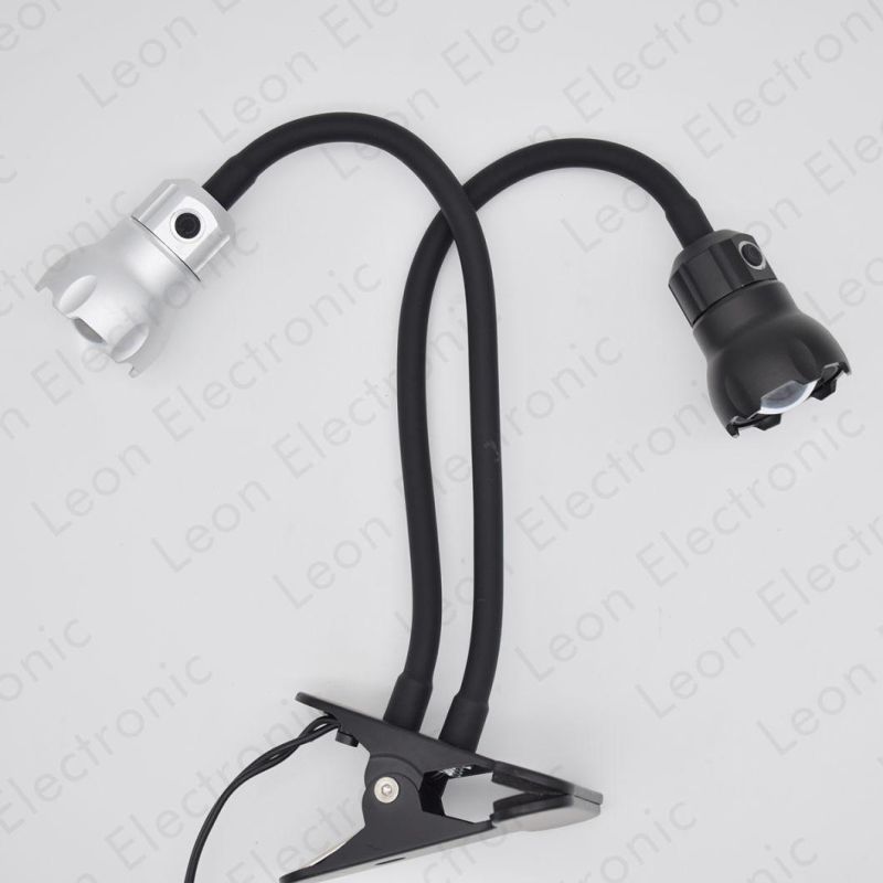 Accept Customized USB Rechargeable Two Heads 360° Rotation LED Fishing Camping Work Reading Table Light Lamp