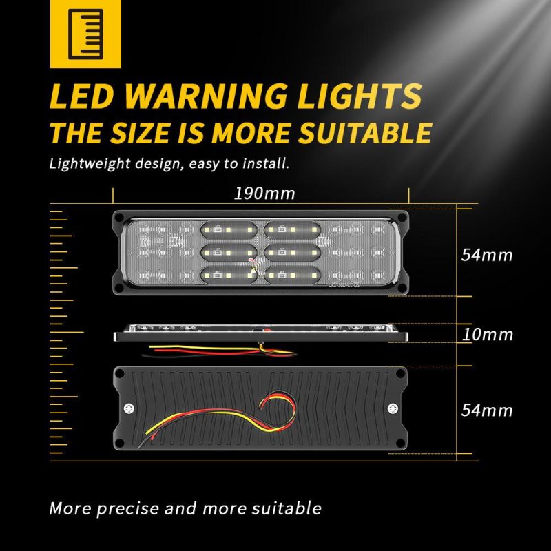 Dxz New Lamp LED Waterproof Light Bar Trailer Tail Lights Kit Strobe Flashing DRL Flow Turn Signal Lamp for Car Truck SUV Van