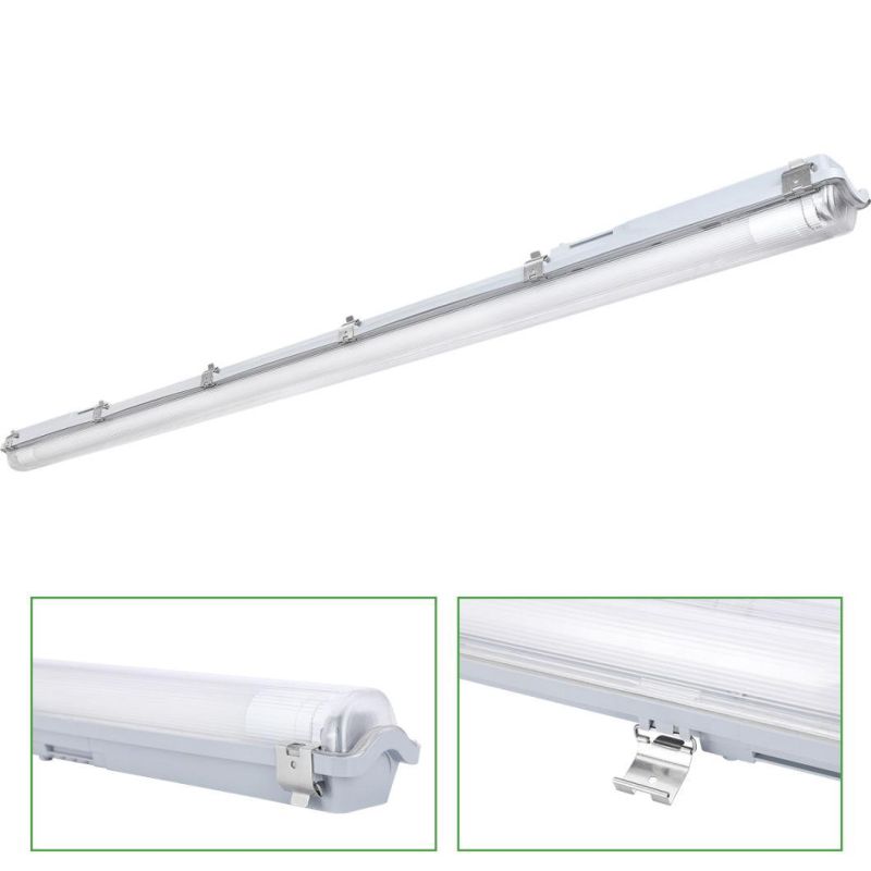 1.5m Moisture Proof Light Fixture for Indoor or Outdoor Parking Garage Car Wash Warehouse