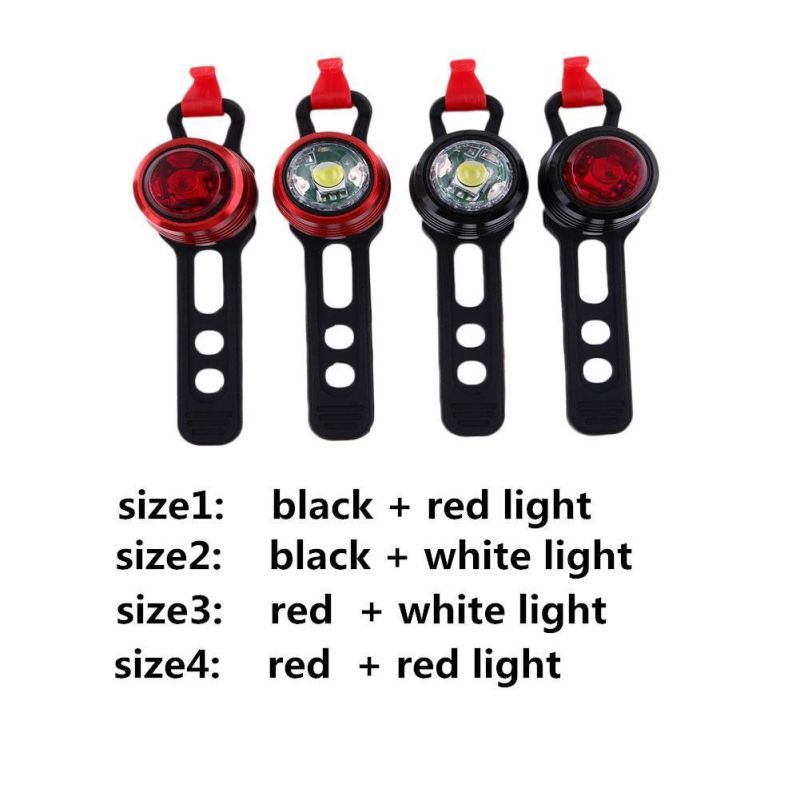 Mini Quick Release USB Rechargeable LED Bike Bicycle Front Rear Tail Side Light